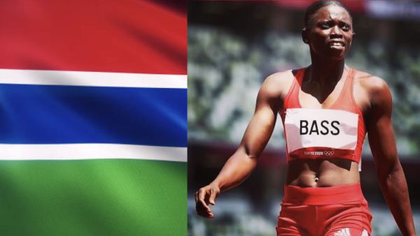 Gina Bass Gambian Olympic Athlete