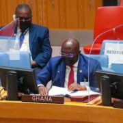 Ghana Vice-President H.E. Mahamudu Bawumia addresses the UN Security Council as Ghana is elected as a non-permanent member.