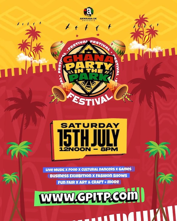 Ghana Party In The Park UK 2023 - AFRICAN CELEBS