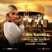 african celebs - Tiwa Savage, Coronation, British Monarch King Charles III