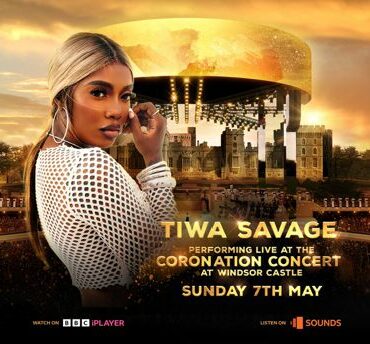 african celebs - Tiwa Savage, Coronation, British Monarch King Charles III
